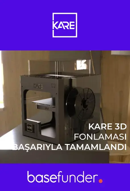 Kare3d Fonlamaya Başladı